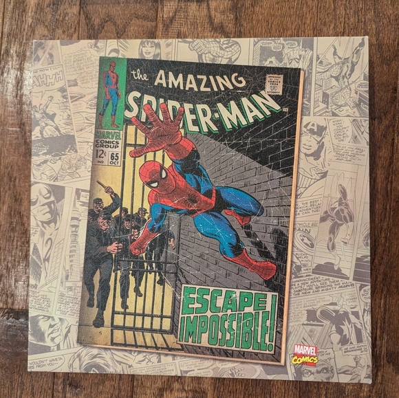 Marvel Comics Spider-Man Wall Decor by Artissimo 4 canvas set - Picture 4 of 6